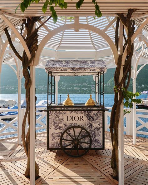 dior cafe lake como